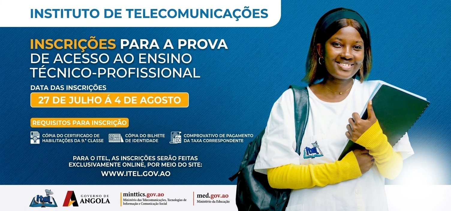 INSCRIÇÕES PARA A PROVA DE ACESSO AO ENSINO TÉCNICO-PROFISSIONAL