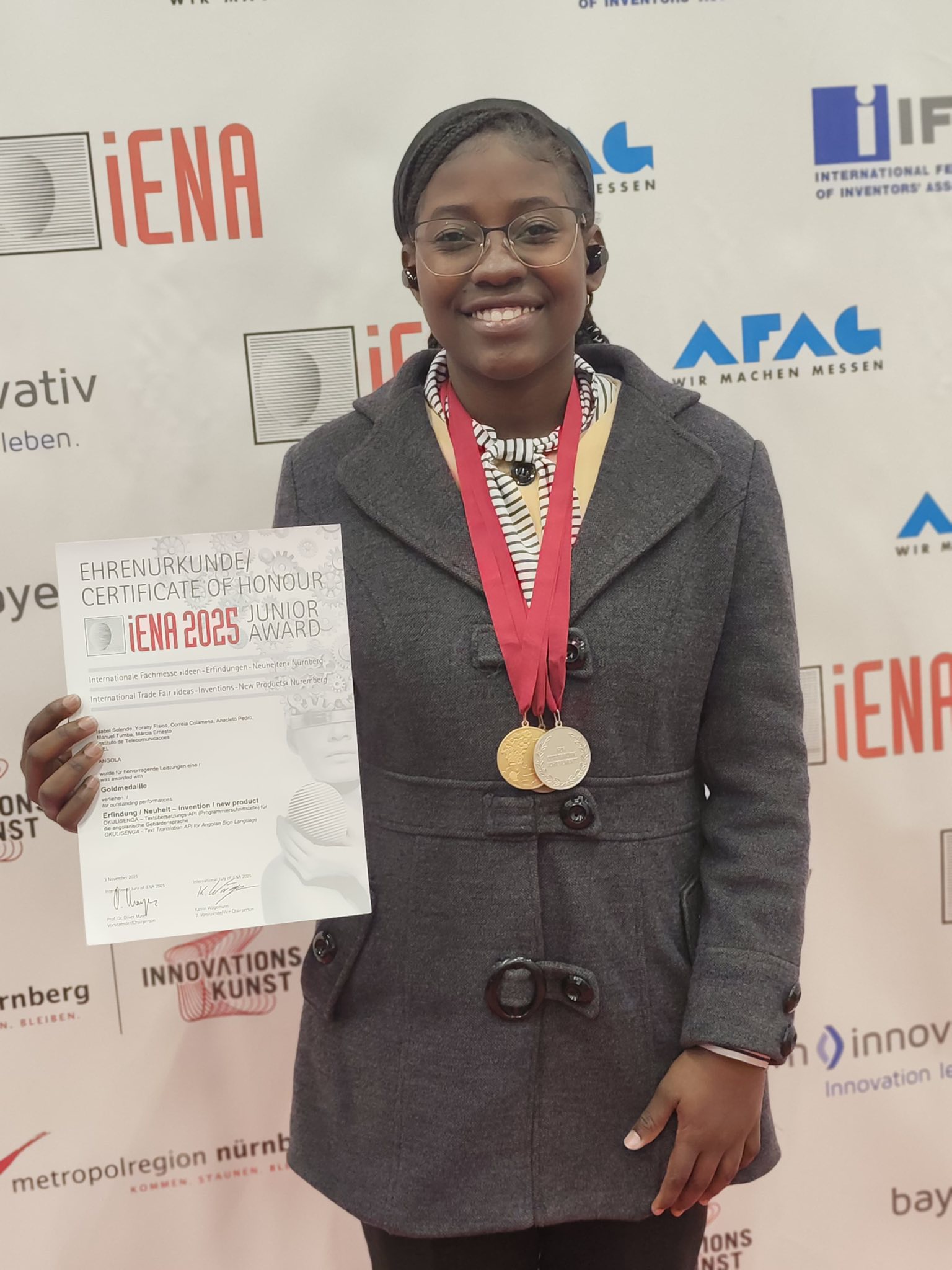 ITEL REPRESENTA ANGOLA NA FEIRA INTERNACIONAL DE INVENÇÕES, IDEIAS E NOVOS PRODUTOS – IENA 2025