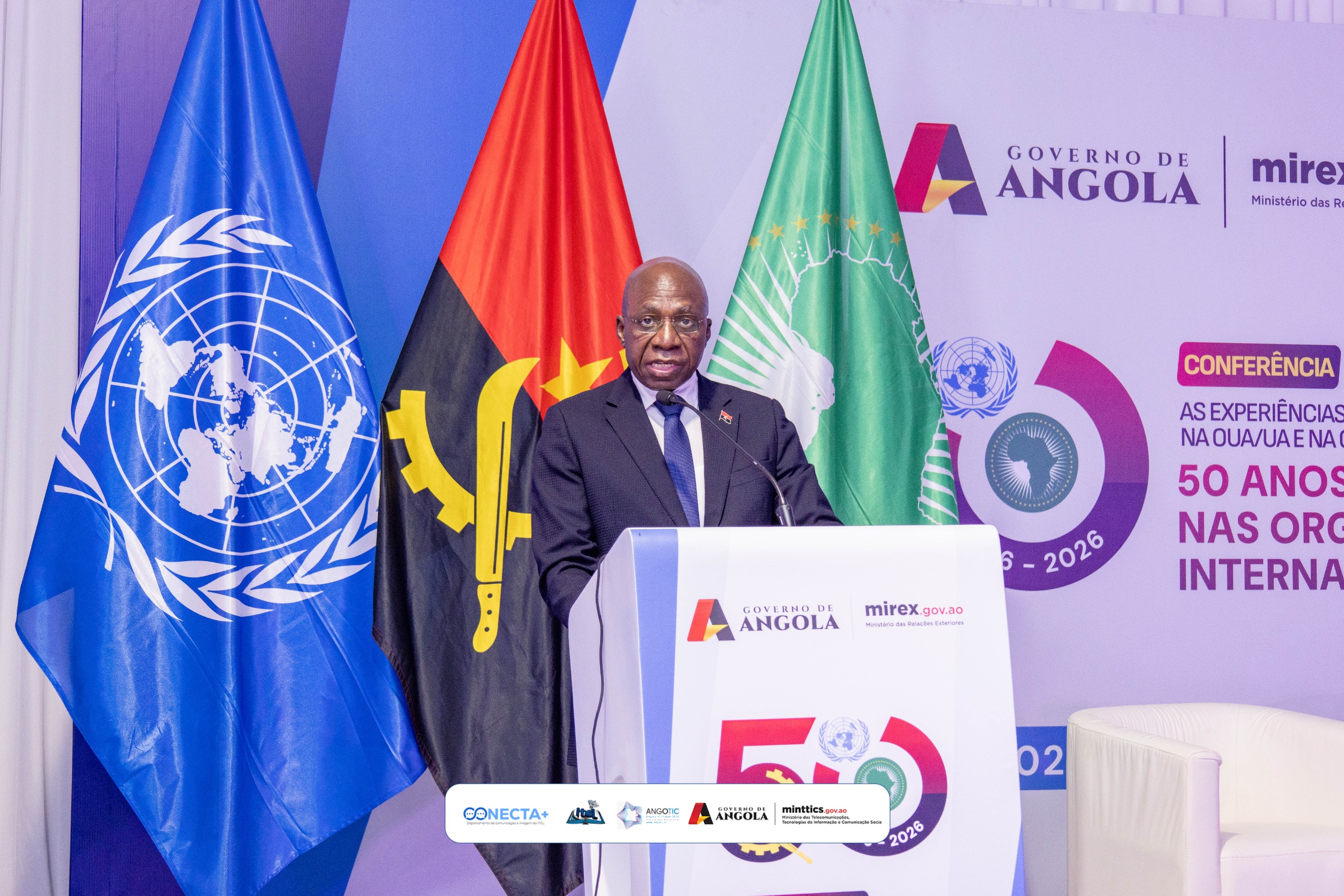 ANGOLA CELEBRA 50 ANOS DE DIPLOMACIA E AFIRMAÇÃO INTERNACIONAL, COM FOCO NA PAZ E NO PAPEL DO JORNALISMO
